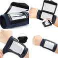 thumbnail image 4 of Todaioua Sports Play Wristband, Football Baseball Tactical Wrist Coach, Multi-Functional Wrist Guard with Clear Window, Adjustable Elastic Band, Durable Polyester, for Training and Games, 4 of 8