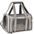 thumbnail image 1 of Small Mesh Pet Carrier for Cats and Dogs - Portable Travel Bag with Adjustable Strap, Spacious & Easy Clean, 1 of 1