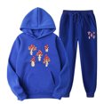 thumbnail image 1 of Chandail Décontracté pour Hommes à Capuche Imprimé Sport Manches Longues Pantalon Ensemble Deux Pièces, 1 of 1
