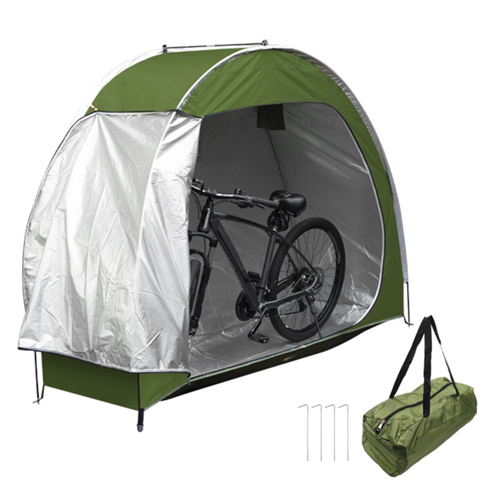 Tente de Rangement pour Vélos en Tissu Oxford 210D, Abri de Rangement Imperméable pour Vélos