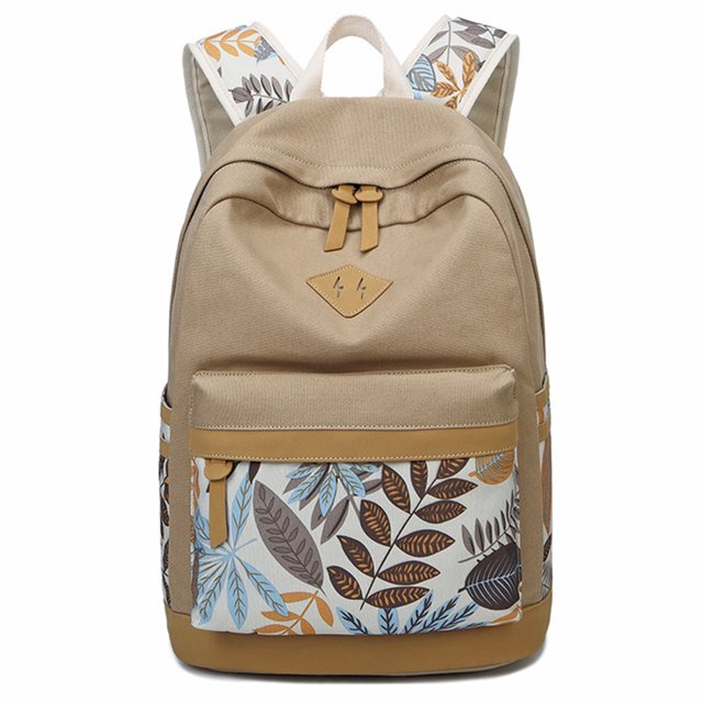 Casual Backpack National Style Practical School Backpack Casual Bookbag Travel Backpack for Teens