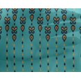 thumbnail image 4 of oneOone Tissu Georgette Viscose Rayé & Paisley Ikat Imprimé au Mètre 42 Pouces de Large, 4 of 4