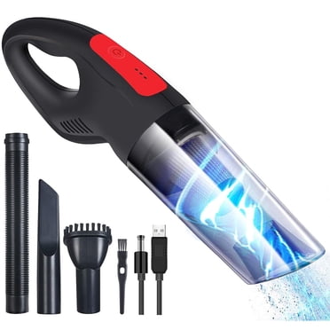 Aspirateur à Main Portable Sans Fil avec Voiture et Mur, Lithium-ion Rechargeable, Aspirateurs de Détail pour Meubles Humides et Secs, Dépoussiéreur, Tapis