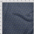 thumbnail image 4 of oneOone Velvet Black Fabric Asian Paisley Block Sewing Craft Projects Fabric Prints By Yard 58 Inch Wide, 4 of 5