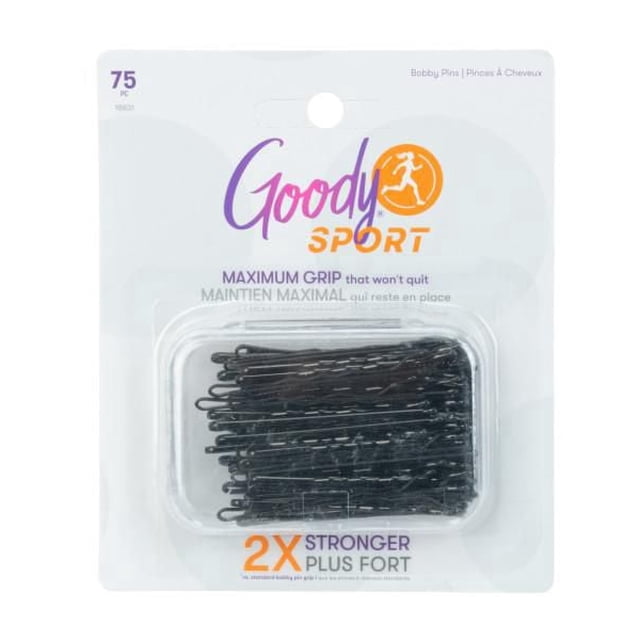 Goody Sport Forever Bobby Pins/ Pouch - 75Pcs