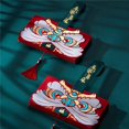 thumbnail image 2 of 2022 Nouvel An Chinois Enveloppes Rouges Pliantes Enveloppe Rouge Design à Franges Sac à Argent pour Festival de Printemps Anniversaire de Bébé Pleine Lune Mariage 6 Emplacements pour Cartes, 2 of 10