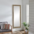 thumbnail image 2 of hometrends Reclaimed Wood Bevel Leaner Mirror 20x60in, 2 of 5