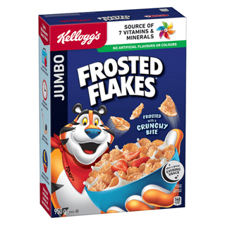 Kellogg's Frosted Flakes® Cereal 950g- Crispy Flakes