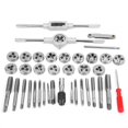thumbnail image 4 of Ccdes Alloy Steel Tap Die,40pcs Tap Die Set High Hardness Alloy Steel Screw Thread Tap Die Hand Tools Set,Thread Tap Die, 4 of 8