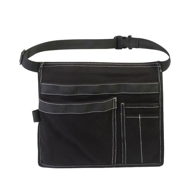 relayinert Waterproof Tool Apron Pouch For Heavy Duty And Tear Resistant Portable black 1Set