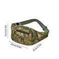 thumbnail image 3 of TopLLC Sac à Bandoulière pour Hommes Femmes Sac à Dos Sac de Poitrine Sac de Jour Camouflage Sac de Rangement Sport Extérieur Sac de Poitrine à la Mode pour Randonnée Camping Chest Backpack, 3 of 6