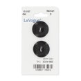 thumbnail image 5 of EMBASSY Classic Shank Buttons - 23 mm (0.91 in), 2-Pack, noir, 20 mm (0.79 in), 5 of 5