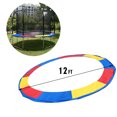 thumbnail image 2 of Gymax Safety Pad Spring Round Frame Pad Cover Replacement 12FT Trampoline Multi Color, 2 of 10