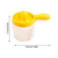 thumbnail image 3 of Portable Manual Hand Squeezer Juicer Yellow Fruit For Orange Easy Operation Travel Juicer 5 Or Less Items Kitchen Cabbage Juicer Juicer Manual Kitchen Juicer Carrot Juicer Manual Thickened Manual, 3 of 4