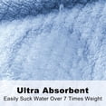 thumbnail image 4 of Men's Bathrobe with Hood, Soft Long Towel Robe for Men - Super Absorbent Quick Dry yet Warm, 4 of 6
