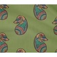 thumbnail image 4 of oneOone Cotton Flex Fabric Paisley Block Print Fabric By Yard 40 Inch Wide, 4 of 4