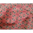 thumbnail image 4 of oneOone Silk Tabby Fabric Floral Block Print Fabric By The Yard 42 Inch Wide, 4 of 4