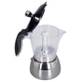 thumbnail image 2 of Coffee Maker, Universal Portable 6 Cup Moka Pot Reusable  For Office Use, 2 of 8