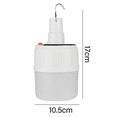 thumbnail image 2 of Solar Multi-Functional Emergency LED Light Bulb with USB Charging, Capable to Recharge Mobile Devices , Ideal for Power Outage, Tent Camping, Fishing, 2 of 7
