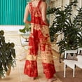 thumbnail image 4 of Pajamas Overalls for Women Fashion Overalls for Women Flounce Jumpsuit Dress for Women Jean Jumpsuit Women Rompers And Jumpsuits off The Shoulder Jumpsuits for Women Color V Neck, 4 of 4