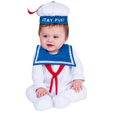 Ghostbusters Stay Puft Marshmallow Man Costume for Babies by Rubies, Unisex