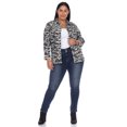 thumbnail image 4 of White Mark Women's Camo Denim Jacket, 4 of 6