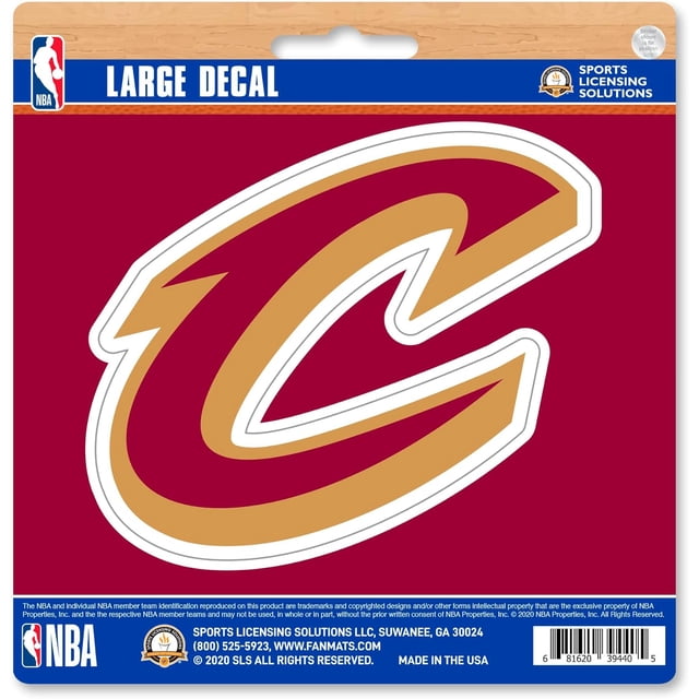 Tapis pour Ventilateur 63204: Autocollant Grand Décalque Cleveland Cavaliers