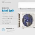 thumbnail image 2 of MRCOOL Easy Pro 9K BTU DIY Ductless Mini-Split Air Conditioner Heat Pump System, 2 of 11