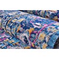 thumbnail image 4 of Rowen Dark Blue Traditional Indoor/Outdoor Area Rug 1'10" x 2'11", 4 of 6