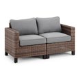thumbnail image 3 of hometrends Brookbury 4 Piece Sectional Set, 3 of 8