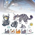 thumbnail image 1 of Binwennn Cute Car Stickers Candy Store for Photography Train Stickers Scratch Cat Car Stickers Cute Cat Car Stickers And Stickers Cat Bumper Stickers Funny Vehicle Window Stickers Car, 1 of 3