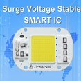 thumbnail image 4 of AC 220V 20W/30W/50W Free Driver High Pressure LED Chip COB Light Source 220V-50W-6500K, 4 of 5