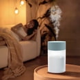 thumbnail image 3 of Mini Air Purifier Humidifier with Colorful Night Light, Ultrasonic Cool Mist for Bedroom and Desk, Silent Operation, Adjustable Mist Output and Auto ShutOff for Home Use, 3 of 8