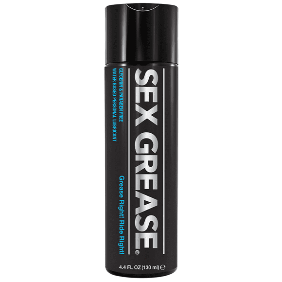 Sex Grease Premium Water Based Personal Lubricant, 4.4 oz