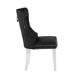 thumbnail image 2 of WINGBACK DINING CHAIR in Black SET OF 6, 2 of 6
