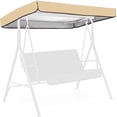thumbnail image 4 of Fufafayo 3Pcs Garden Swing Chair Cover, Heavy Duty Patio Swing Cover, Waterproof Rain Cover for Outdoor Swing, Sun Protection Swing Cover, Weather Resistant Swing Protector, 4 of 9