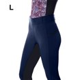 thumbnail image 2 of relayinert Pantalon d'Équitation en Polyester pour Performance Anti-Rayures et Résistante aux Déchirures Artisanat Exquis Bleu Foncé L, 2 of 6
