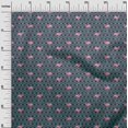 thumbnail image 2 of oneOone Cotton Silk Fabric Geometric & Flamingo Bird Print Fabric BTY 42 Inch Wide, 2 of 4