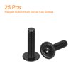 thumbnail image 3 of Unique Bargains Flanged Button Head Socket Cap Screws, 25 Pack M5x20mm 304 Stainless Steel Bolts, 3 of 5