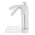 thumbnail image 1 of TIELUTT Cake Pattern Mould Cookie Pattern Kit White Battery Operated Cookie for Baking Large Alphabet for Baking Cookie compatible with Machine Cookie Letter Stamper Christmas Cookie Silicone, 1 of 7