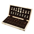 thumbnail image 1 of segolike International Chess Set, Portable Folding Chess Board, Chess Set, Chess Set with M, 1 of 9