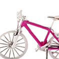 thumbnail image 4 of VONKY 1:64 Mini Scene Model Mountain Bike Diorama S Scale Pink, 4 of 5