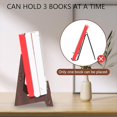 thumbnail image 3 of Solid Wood Base Pu' Er Tea Shelf Tea Saucer Tea Cake Plate Display Rack Support,1 x Display rack,Wood Color, 3 of 6