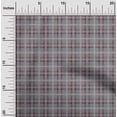 thumbnail image 2 of oneOone Georgette Viscose Fabric Tartan Check Print Sewing Fabric BTY 42 Inch Wide, 2 of 4