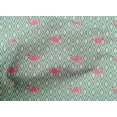 thumbnail image 4 of oneOone Cotton Cambric Fabric Geometric & Flamingo Bird Decor Fabric Printed BTY 56 Inch Wide, 4 of 4