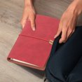 thumbnail image 3 of Clearance! A5 Leather Binder Notebook Diary Notebook Diary Replaceable Paper Strap Laptop Soft Leather Loose Leaf Book Sales Online Shopping Liquidation Pallets #03, 3 of 5