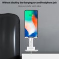 thumbnail image 3 of Desktop Tablet Mobile Phone Holder Stand Angle Height Adjustable Foldable, 3 of 8