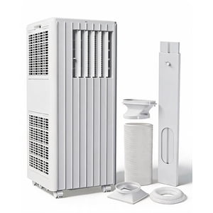 8000 BTU Portable Air Conditioners, 3 in 1 Portable AC with Cool, Dry, Fan Modes, Quiet Air Conditioners with Remote, 24H Timer & Sleep Modes, AC Unit for Bedroom, Apartments Up to 350 Sq.ft