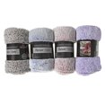 thumbnail image 1 of Cotton Sherpa Throw (Asstd) (50 X 60) - Set of 4, 1 of 1