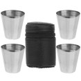 thumbnail image 2 of DLY Stainless Steel Shot Cups, 30ml, Outdoor, Set of 4, 2 of 7